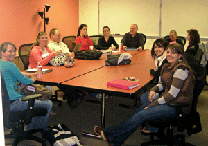 Image of Dr. Willam Gormans MKTG Class