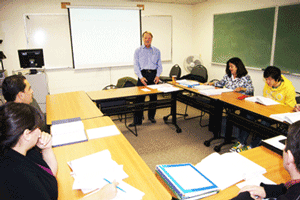 Image of Dr. Michael Patricks Class 